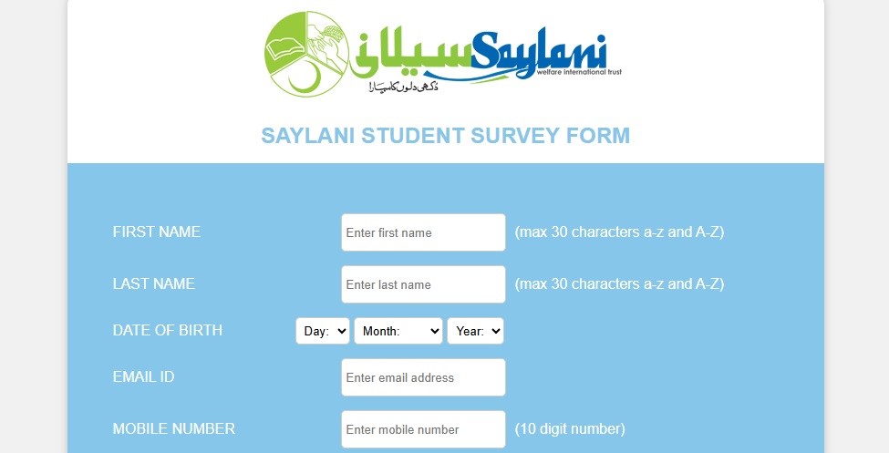 Survey Form