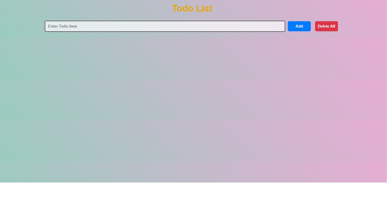 Todo List